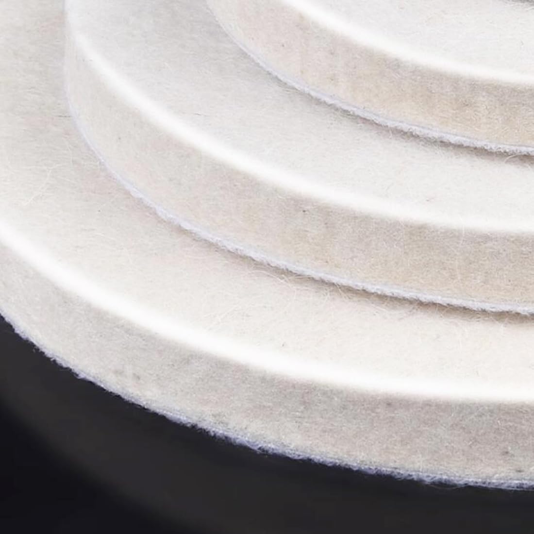 4-Inch Wool Polishing Pad – High-Speed Buffing Disc for Automotive and Surface Finishing