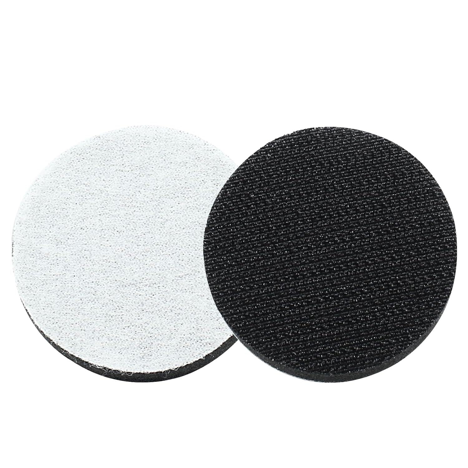 2-Inch Hook and Loop Foam Polishing Pad – 49mm Diameter, 11mm Thickness｜Mini Round Buffing Pad for Polisher & Grinder Tools